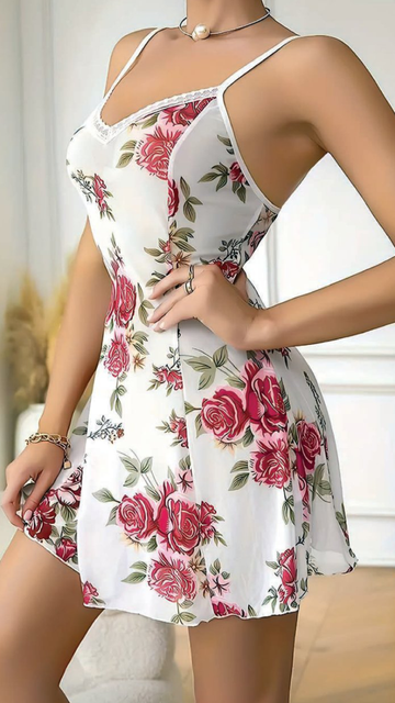 Rose Whisper Chemise