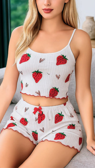 Strawberry Kiss Pajama