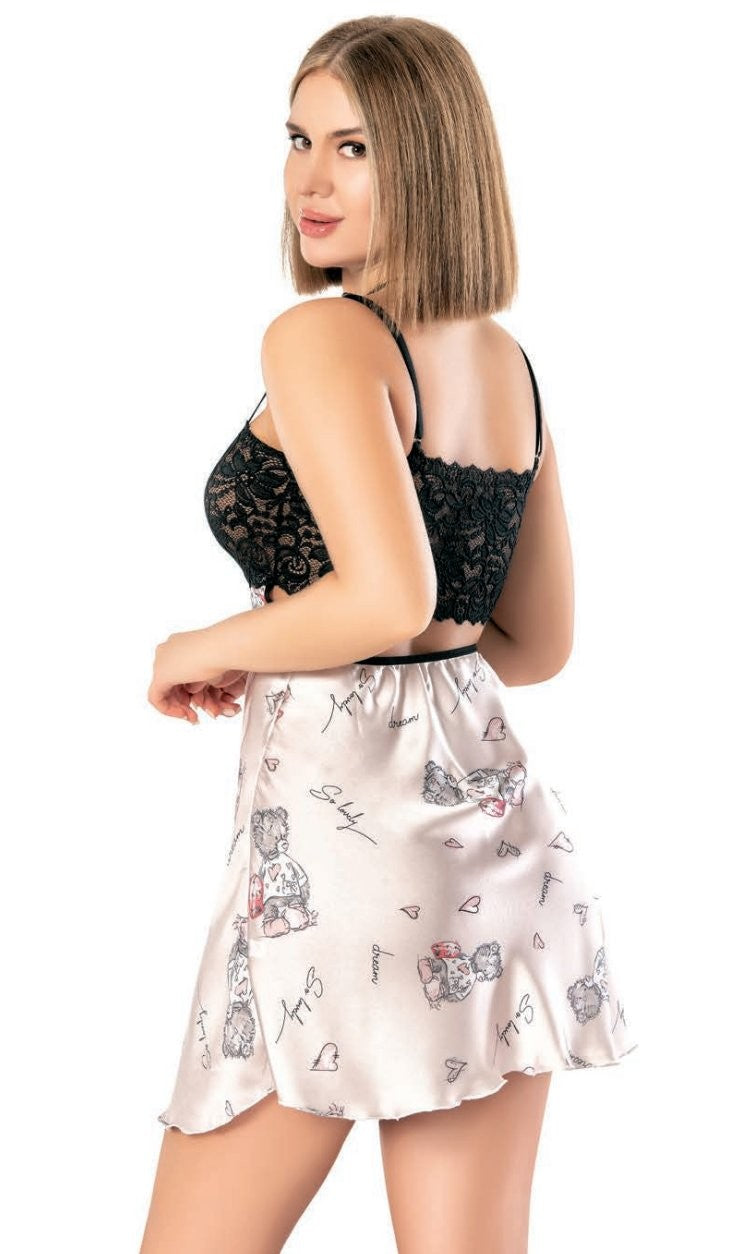 Lace Dream Teddy Nightdress