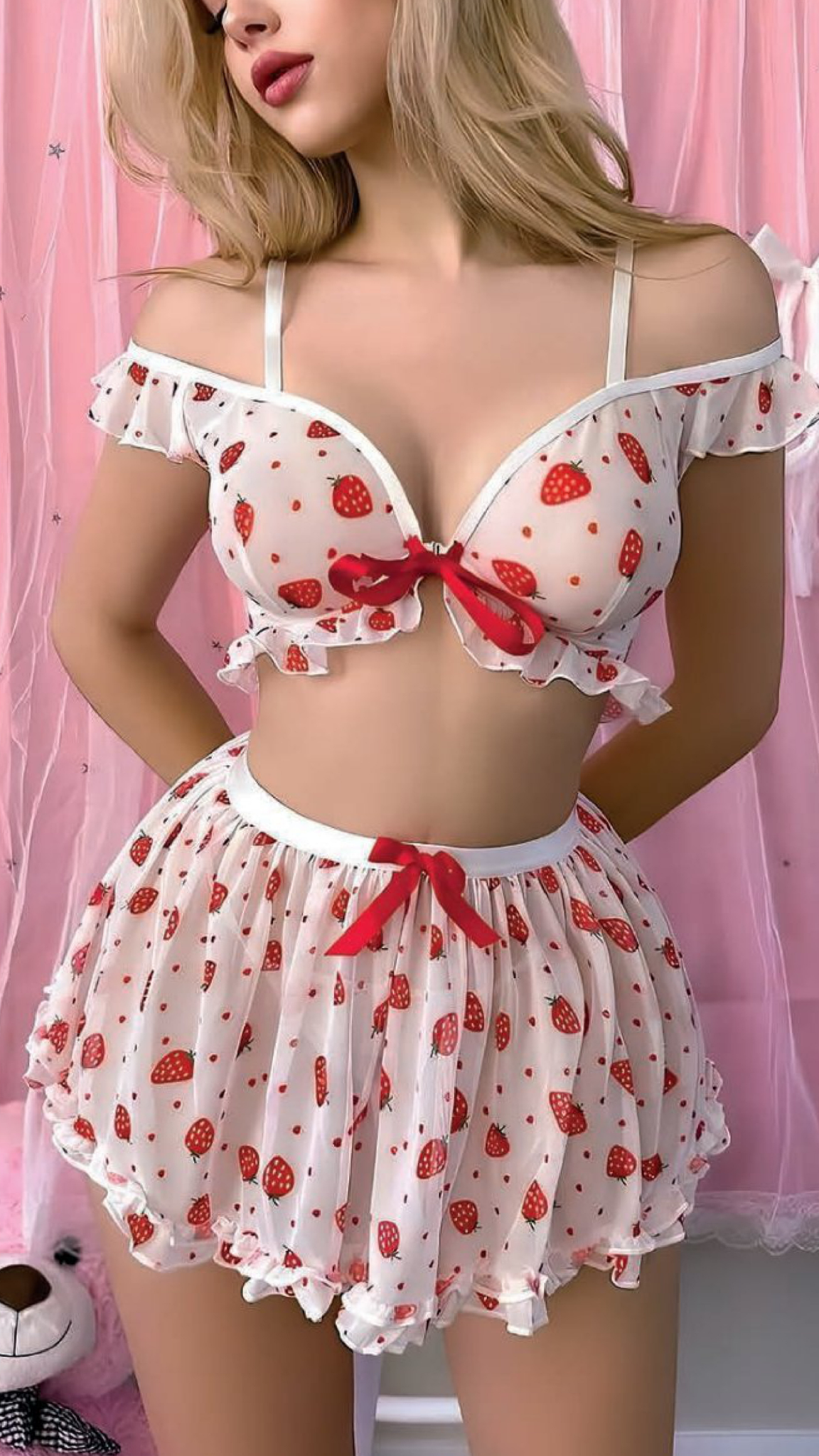 Rosé Tempt Mesh