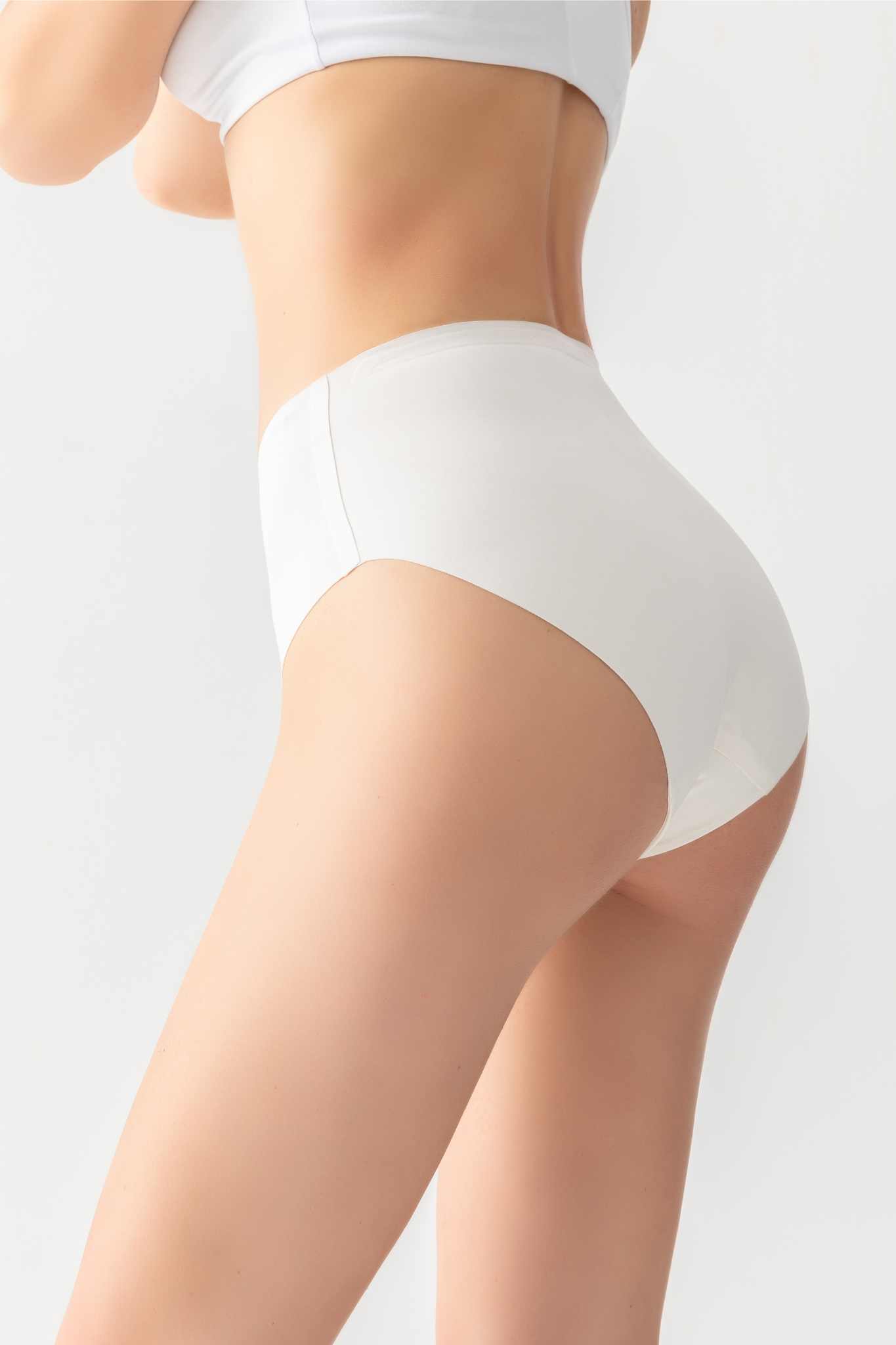 Seamless High Waist Laser Cut Panties 3 Pack